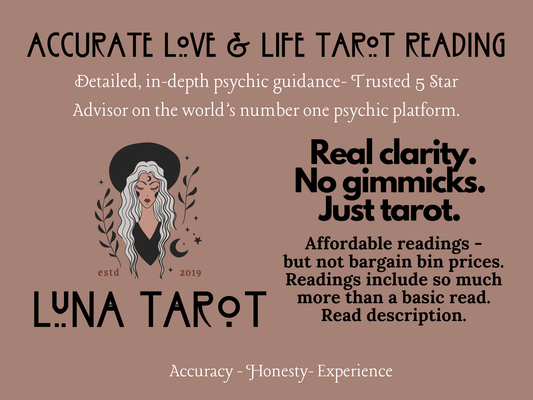 Full Tarot Reading- Get a Comprehensive Look at Your Life Through Tarot